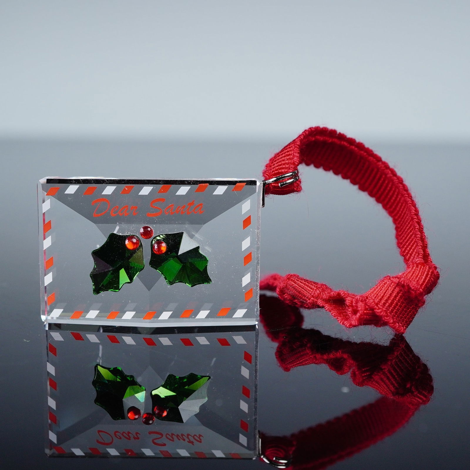 Swarovski Christmas Ornament, Holiday Cheers Letter to Santa (1 of 4)