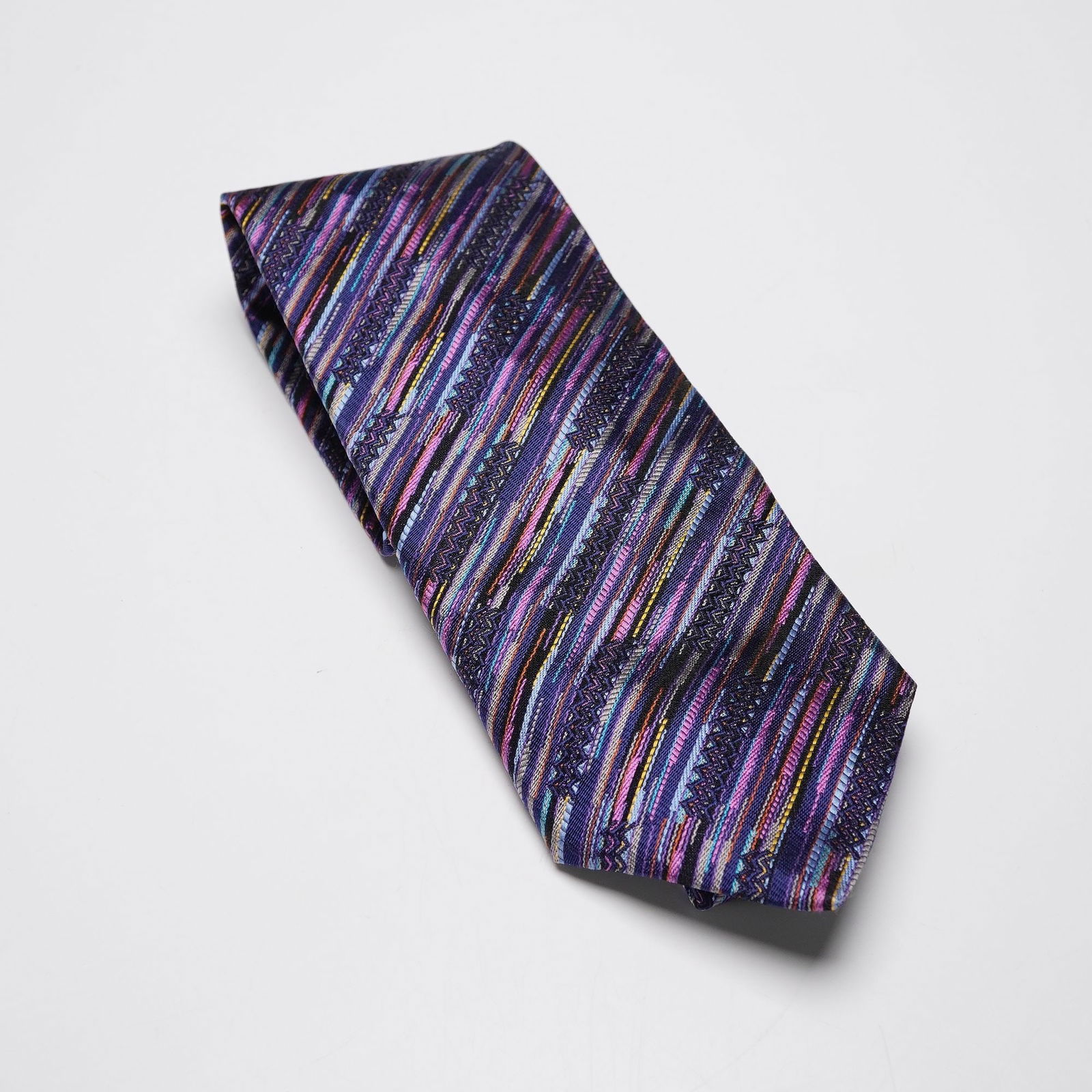 Missoni Cravatte Silk Tie, Multicolor (1 of 5)