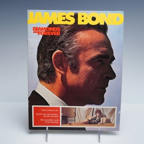James Bond Movie Booklet Diamonds Are Forever Sean Connery