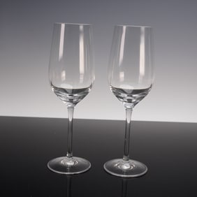 2pc Rosenthal Studio-Line Grand Cru Crystal Wine Glasses