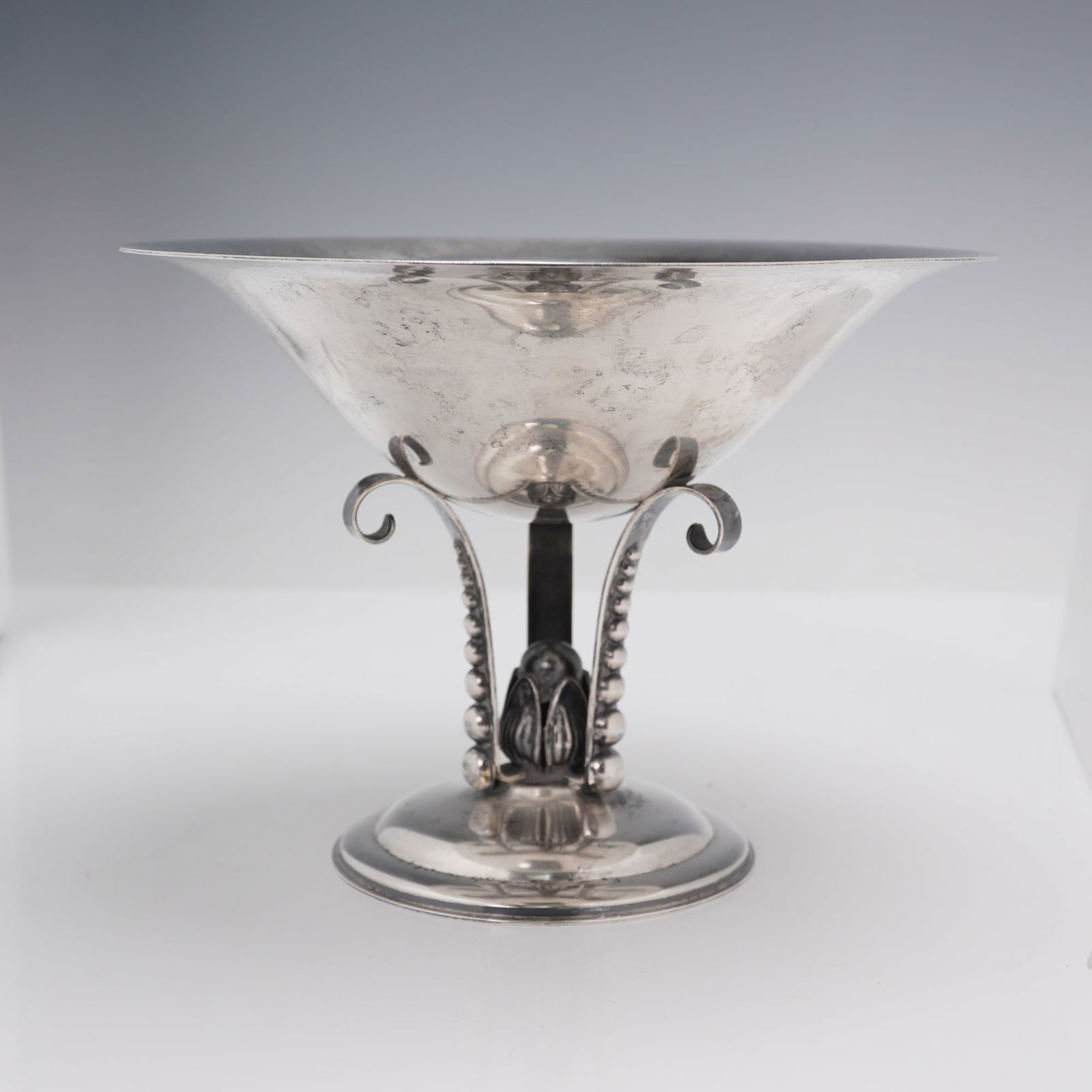 Danish Silver Plated Compote Bowl (1 of 6)