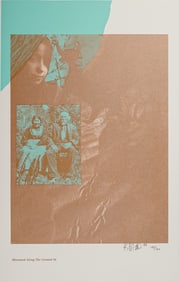 Rebecca Baird, Lithograph,Measured Along The Ground #6, Signed and Numbered