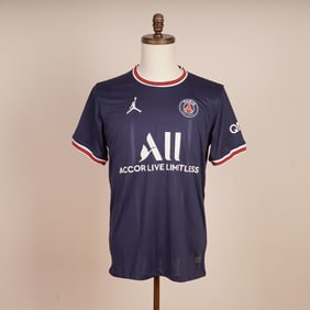 Lionel Messi Paris St-Germain Home Jersey 2021-22 Season w/ COA, Signed