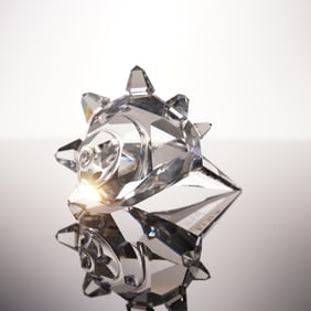 Swarovski Crystal Figurine, South Sea Shell, Signed