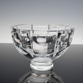 Orrefors Crystal Bowl, Thousand Windows