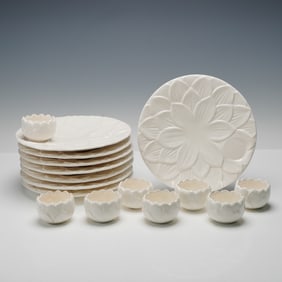 16pc Sigma Taste Setter Artichoke Plate & Sauce Cup Set