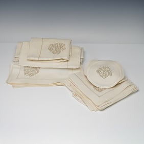 Collection of Embroidered Table Linens- Runners, Placemats, Napkins
