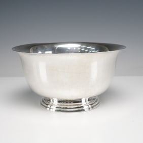 Manchester Sterling Silver Bowl, Paul Revere Reproduction