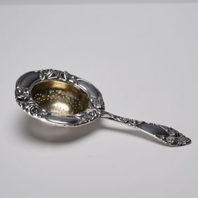 Norwegian Silver Tea Strainer