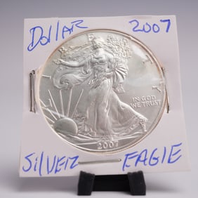 2007 American Silver Eagle One Dollar Coin