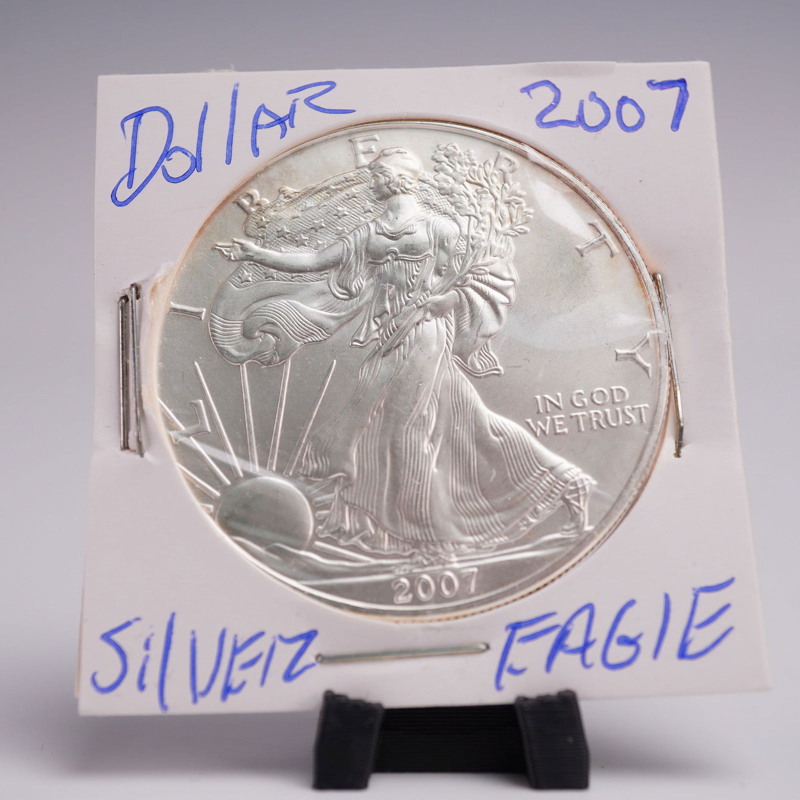 2007 American Silver Eagle One Dollar Coin (1 of 2)