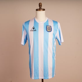 Diego Maradona Argentina National Team Jersey Replica w/ COA, Signed