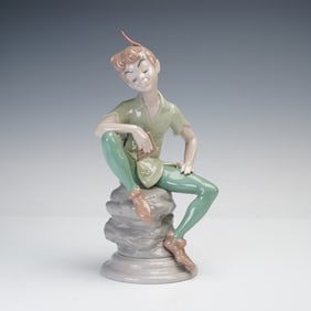 Lladro Disney Figurine, Peter Pan 1007529