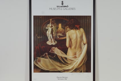 Lladro Museum & Galleries Grand Opening NYC Poster w/ Alex Alemany