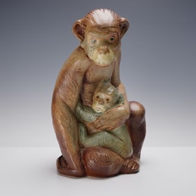 Lladro Porcelain Figurine, Monkey 1012000