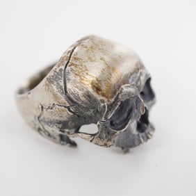 Sterling Silver Skull Ring