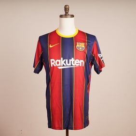 Ronaldinho FC Barcelona Home Shirt with COA, Autographed
