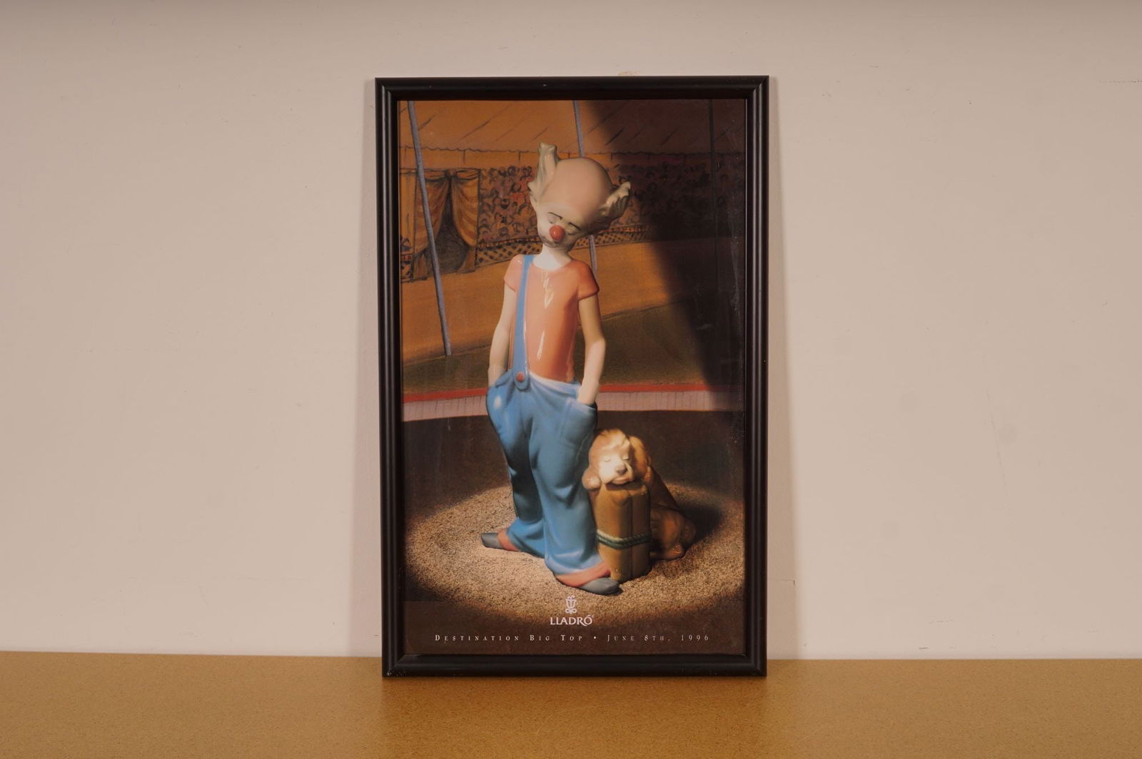 Lladro Framed Poster, Destination Big Top 1996 (1 of 4)