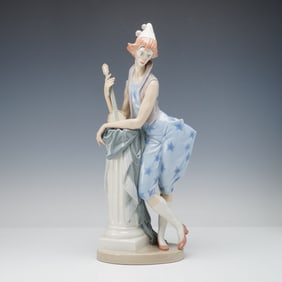 Lladro Porcelain Figurine, Languid Clown 01004924