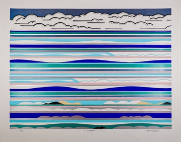 Craig Krefetz, Serigraph on Coventry Paper, Cloudbreak, Signed & Numbered