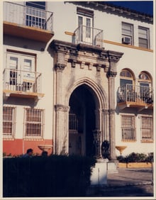 Bob Edelson, Color Photo, Amsterdam Palace (Versace Mansion), Miami Beach