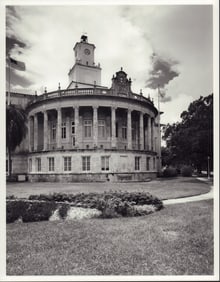 Steven Brooke, Silver Print Photograph, Coral Gables City Hall, Miami, 1987