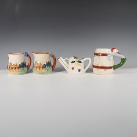 4pc Japanese Ceramic Pitchers and Mug Assortment