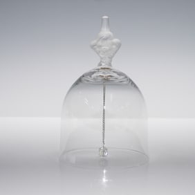 Crystal Bell with Frosted Handle