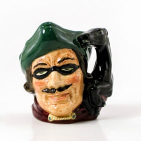 Dick Turpin (Horse Handle) D6535 Small Doulton Character Jug