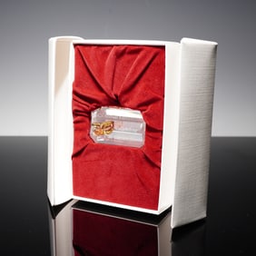 Swarovski Crystal Plaque, Columbine SCS