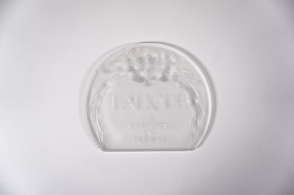 Lalique Crystal A Century of Design Commemorative Plaque