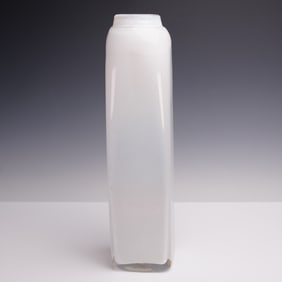Mikasa Opal Mist Square Glass Vase