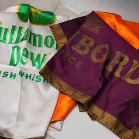 2pc Tullamore Dew And Chambord Promotional Banners
