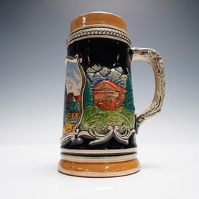 Old Germany Scene, German Beer Stein