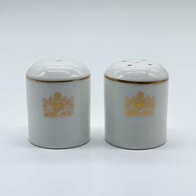 Pair of Royal Doulton Miniature Salt and Pepper Shakers