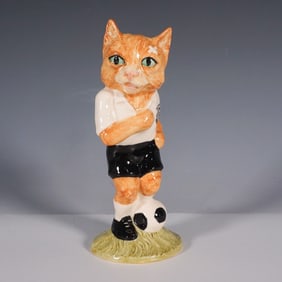 Beswick The Footballing Felines Figurine, Dribble FF4