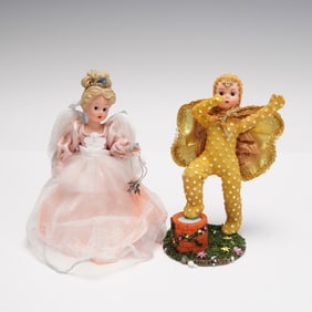 2pc Madame Alexander Figurines