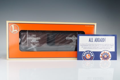 Lionel O Gauge Boxcar, Erie Lackawanna Conrail 646498