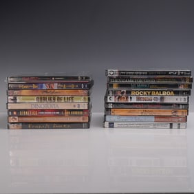 17pc DVD Mixed Genre Movies and Documentaries Collection