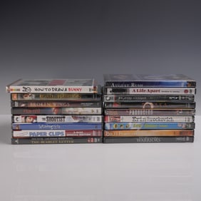 17pc DVD Mixed Genre Movies and Documentaries Collection
