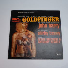 United Artists Records Goldfinger Vinyl Record, Motion Picture Soundtrack