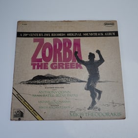 20th-Century Fox Records Mikis Theodorakis Vinyl Record, Zorba the Greek