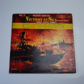RCA Victor Records Victory at Sea Vol. 3 Pictorial Edition Vinyl Record