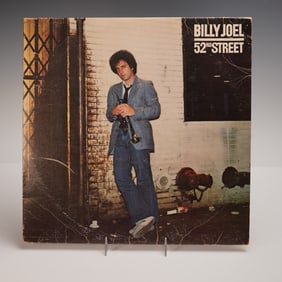 Columbia Records Billy Joel Vinyl Record, 52nd Street