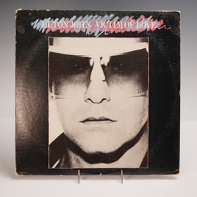 MCA Records Elton John Vinyl Record, Victim of Love