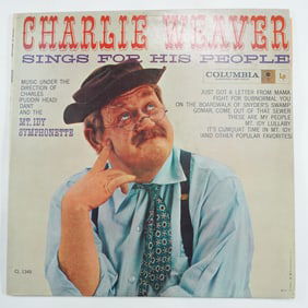 Charlie Weaver Sings for His People LP Columbia CL 1345
