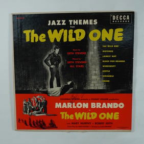 The Wild One Jazz Themes LP, Leith Stevens, Decca