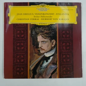 Jean Sibelius, Violin Concerto & Finlandia, Deutsche Grammophon LP