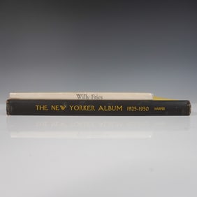 2pc Illustration Books, The New Yorker 25th Anniversary Album, Willy Fries
