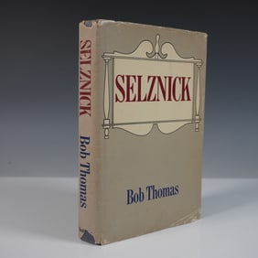 First Edition Selznick Book by Bob Thomas